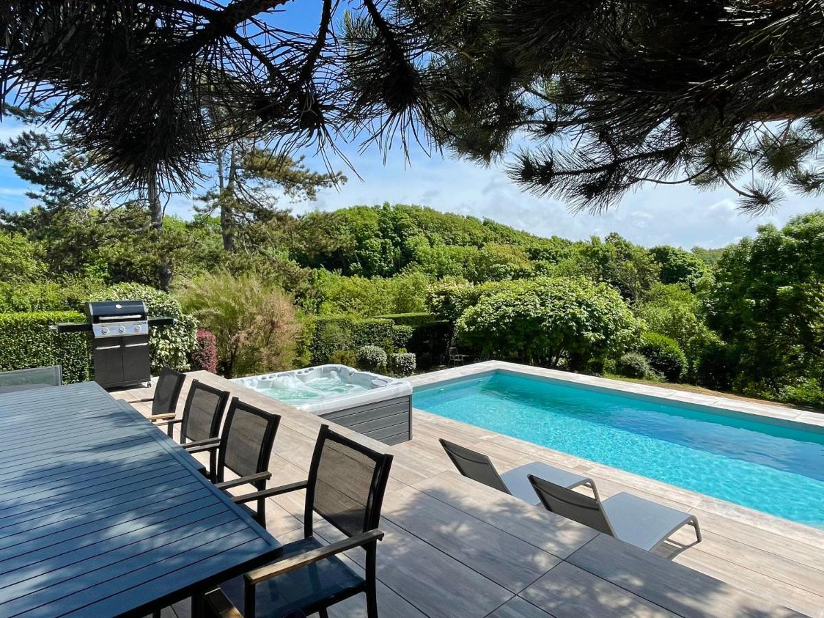 Superbe Maison Avec Piscine Et Jacuzzi Dans Les Dunes Ambleteuse Buitenkant foto